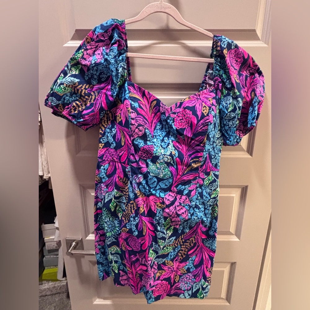 Lilly Pulitzer Vibrant Floral Romper